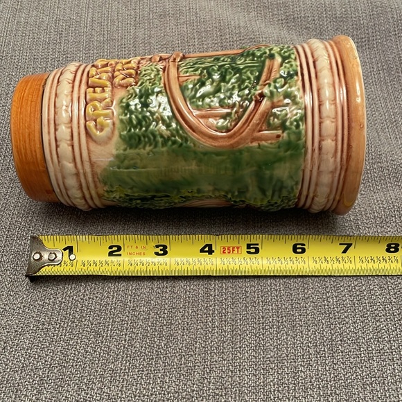 Vintage GREAT SMOKY MOUNTAINS Beer Stein with Bear & Native American - Picture 9 of 14